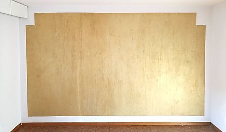Goldene dekorative Wand